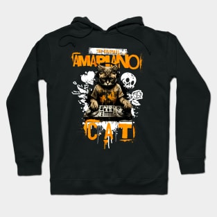 Amapiano Music Cat Hoodie